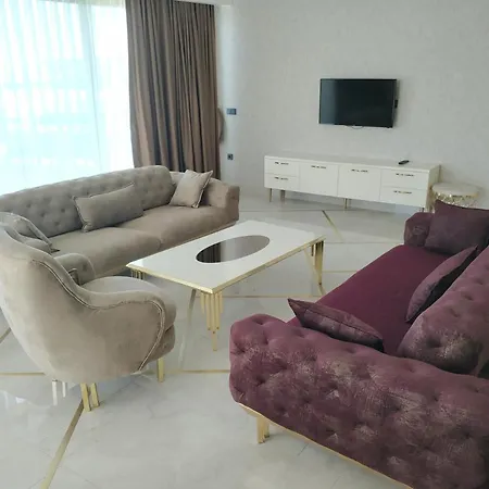 Lejlighed Stylish Home With Shared Pools And Fantastic Sea View Near Beach In Alanya *