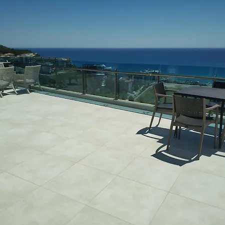 Stylish Home With Shared Pools And Fantastic Sea View Near Beach In Alanya Lejlighed *